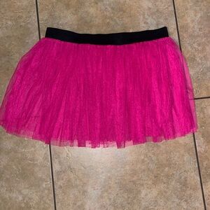 Bright pink tutu